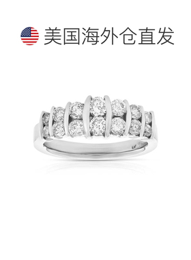 自营 vir jewels1 克拉铂金钻石戒指 - 白色 美国奥莱直发
