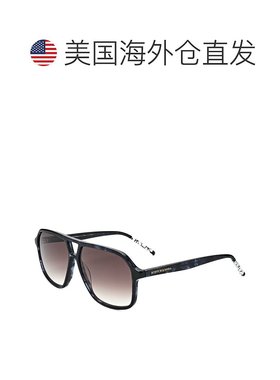 自营 scotch & sodaScotch&Soda男式57毫米灰色太阳镜-酒红色 美