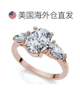 自营pompeii31 1/2Ct Oval Michelle Diamond Engagement Ring 14