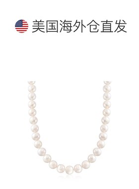 自营 Ross-Simons 11-12 毫米养殖珍珠项链配 14 克拉黄金 - 16