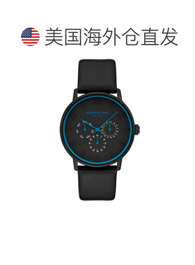 自营Kenneth Cole Men's Classic mm Quartz Watch - black 美国