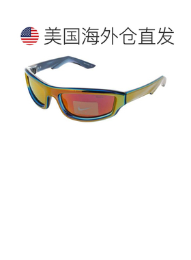 自营Nike哑光黑色-橙色太阳镜 美国奥莱直发