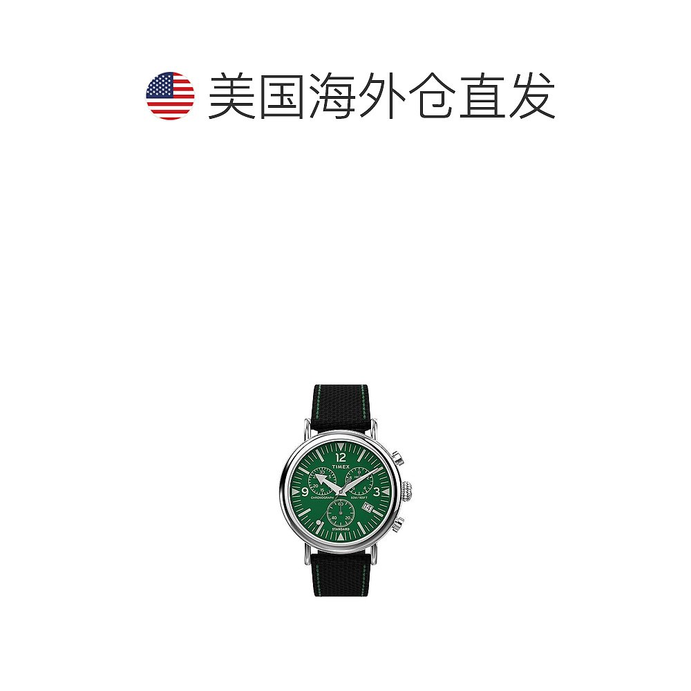 自营 Timex沃特伯里标准男士手表-黑色 美国奥莱直发天美时 - 图1