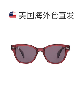 自营ray-banRay Ban Polarized Dark Violet Square Unisex Sungl