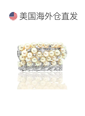 自营diana m.18 kt 白金古董手镯 - 白色 美国奥莱直发
