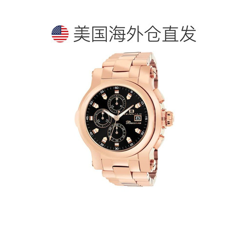 自营Oceanaut Men's Baccara XL Black Round 50mm - black 美国 - 图1