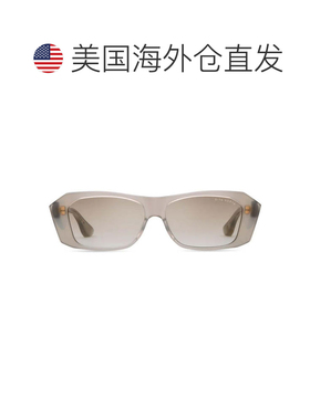 自营ditaNoxya Rectangular Gradient Sunglasses with Checkered