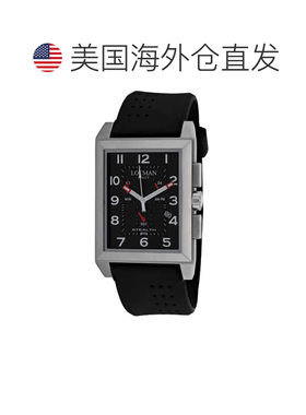 自营Locman Men's Black dial Watch - black 美国奥莱直发