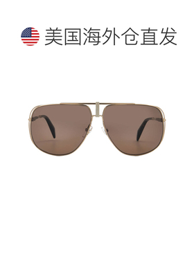 自营Chopard Polarized Brown Pilot Unisex Sunglasses SCHG91V