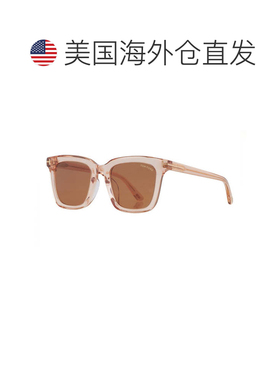 自营Tom Ford Sunglasses Square Full Rim, Shiny Black Frame A