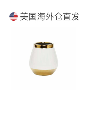 自营vivience金白花蕾花瓶 - 橙色 美国奥莱直发
