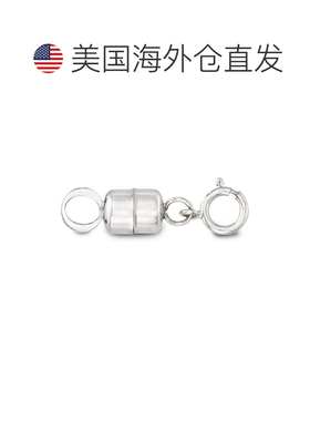 自营Ross-Simons Italian 14kt White Gold Magnetic Clasp Conve