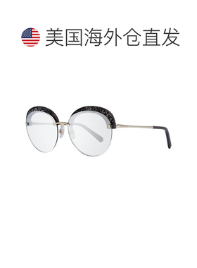 自营Swarovski Metal & Plastic Women's Sunglasses - gold 美国
