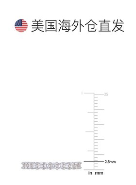 美国直邮Julianna B朱莉安娜女士戒指白色宝石堆叠时尚简约休闲