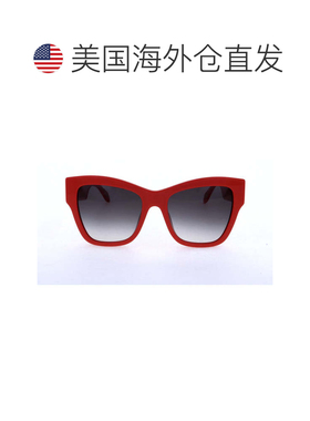 自营just cavalliJare Cavalli灰色渐变方形女士太阳镜SJC037 06X