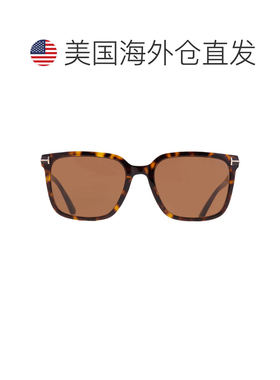 自营Tom Ford Jochem Brown Square男士太阳镜FT1183 52E 56 - mu