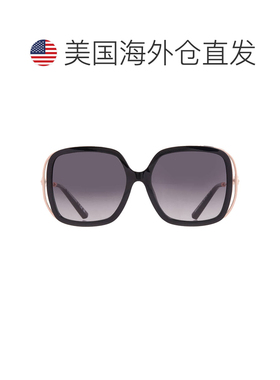 自营Coach Grey Gradient Square Ladies Sunglasses HC8423U 500