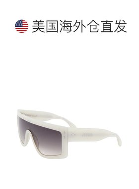 自营 Isabel Marant女式99毫米灰色太阳镜-珍珠白色 美国奥莱直发