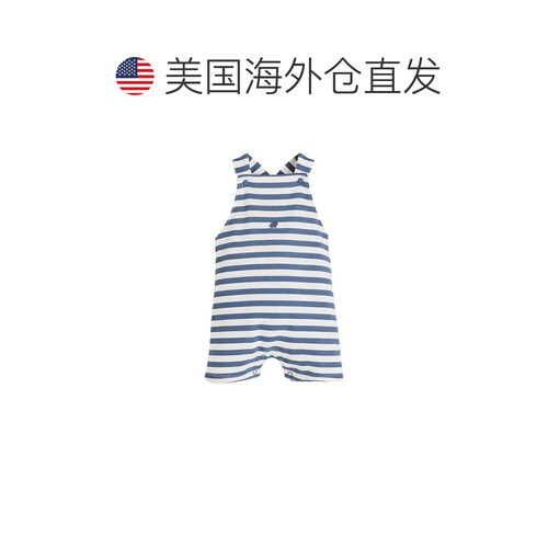 自营Babycottons Striped Coverall - multi 美国奥莱直发 - 图1