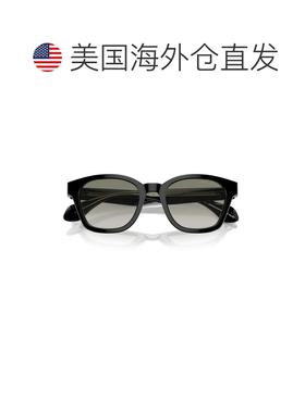 自营giorgio armani0ar8207 Square-Frame Black Acetate Sunglas