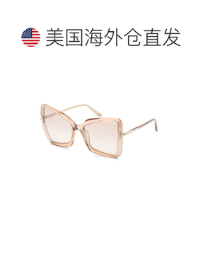 自营Tom Ford Women's Classic 63mm Sunglasses - brown 美国奥
