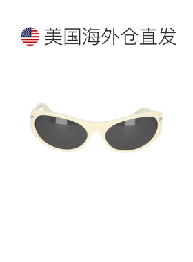自营off-white米白色中性白色太阳镜-白色 美国奥莱直发