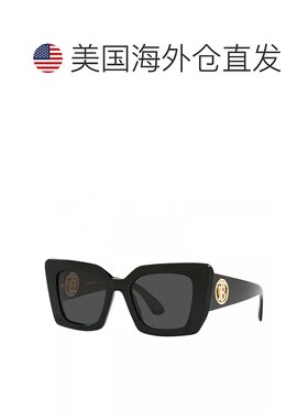 自营Burberry Sunglasses Square Full Rim, Black Frame And Dar