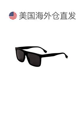 自营Hugo Boss Men's 59 mm Black Sunglasses - black 美国奥莱