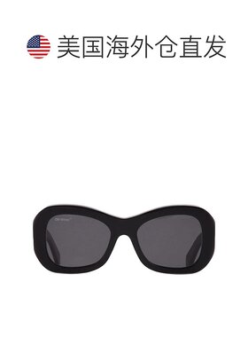 自营Off-White Pablo Dark Grey Oval Unisex Sunglasses OERI040
