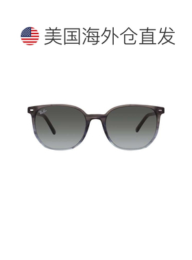 自营ray-banRay Ban Elliot蓝色和黑色方形男女通用太阳镜RB2197