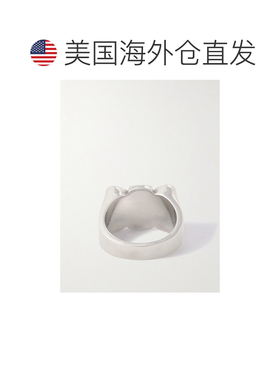 1h可退 美国直邮潮奢 Celine 思琳 男士 徽标戒指 461DR6BRA