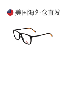 自营Carrera Men's 52 mm Black Opticals - black orange 美国奥