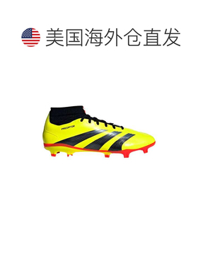 自营Men's Adidas Predator 24 League Mid FG Team Solar Yellow