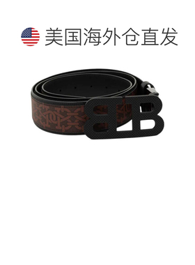 自营Bally 6302247 Men's Mirror Buckle Adjustable Reversible