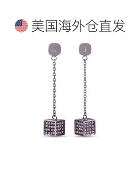 自营Calvin Klein Rocking Gray PVD-Plated Stainless Steel Lig