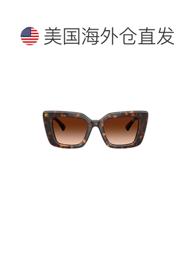 自营burberry0be4476 Bold Oversized Tortoiseshell Sunglasses