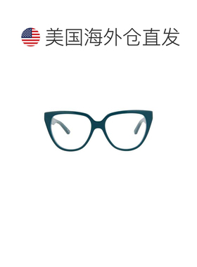 自营balenciaga猫眼-框架醋酸纤维光学框架-蓝色 美国奥莱直发