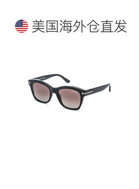 自营Tom Ford Unisex Lauren 52mm Polarized Sunglasses - black