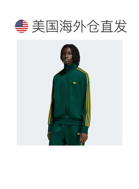 自营Men's adidas FIREBIRD LOOSE PINSTRIPES TRACK TOP - colle