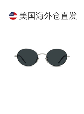 自营Givenchy City金属太阳眼镜-灰色银色 美国奥莱直发