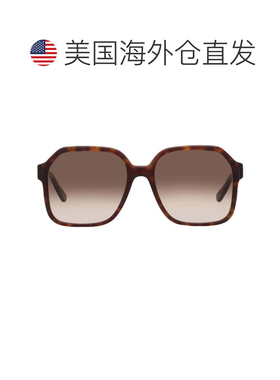 自营Salvatore Ferragamo Grey Gradient Square Ladies Sunglass