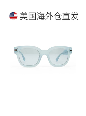 自营amiriPearl/Blue Classic Logo Sunglasses - blue 美国奥莱