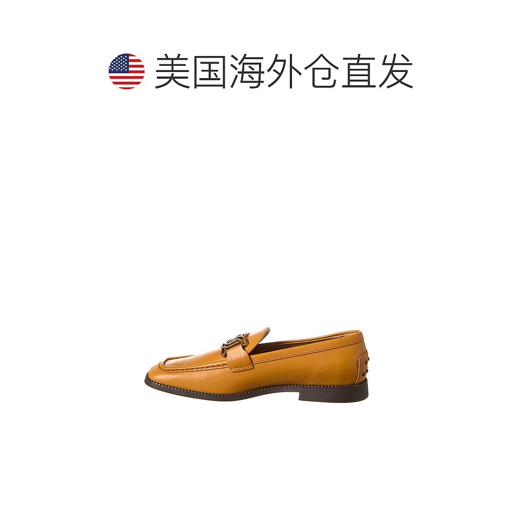 tod'sTOD’s Kate 皮革乐福鞋 - 棕色 【美国奥莱】直发 - 图1