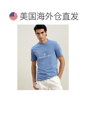 自营Brunello Cucinelli Cotton Men's T-Shirt - multicolor 美