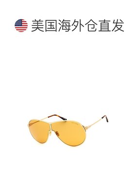 自营Tom Ford Unisex FT1174  71mm  Sunglasses - yellow 美国奥