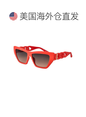 自营Guess Plastic Women's Sunglasses - multicolor 美国奥莱直