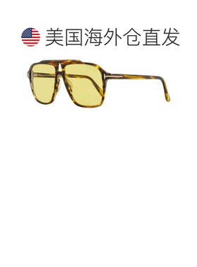 自营Tom Ford Men's Autari Sunglasses TF1209 56E Havana 56mm