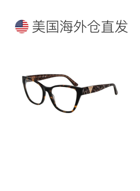 自营Guess Acetate Glasses Women's (Frames) - brown 美国奥莱