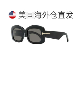 自营Tom Ford女士威尼斯太阳镜TF1218 01A黑色53mm-01a 美国奥莱