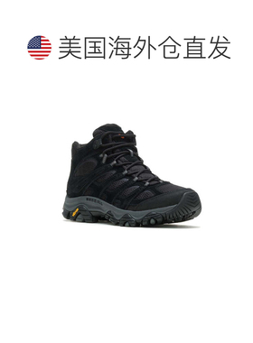 自营Men's Merrell Moab 3 Mid J036561 Black Lace Up Trail Per